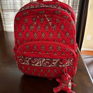 Large Bancroft Backpack and bear charm